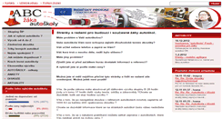 Desktop Screenshot of abeceda-autoskoly.cz