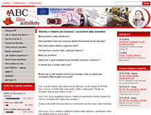 Tablet Screenshot of abeceda-autoskoly.cz